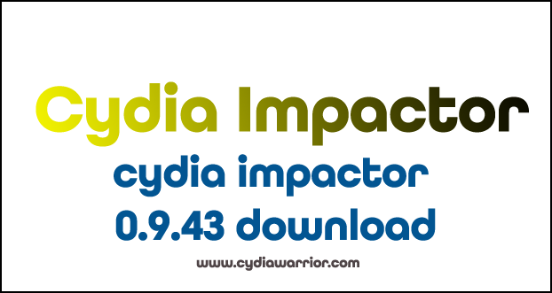 Cydia Impactor 0.9.43 Version