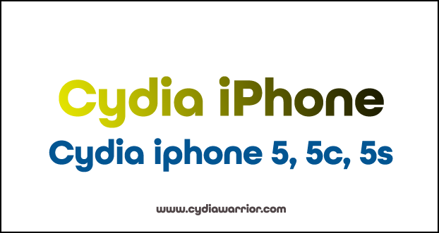 Cydia iPhone 5, 5C, 5S
