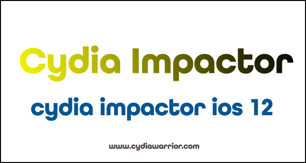 Cydia Impactor iOS 12