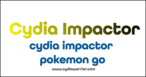 Cydia Impactor Pokemon Go
